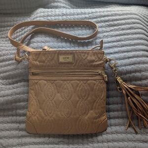 gigihill tan Crossbody Bag with Tassel